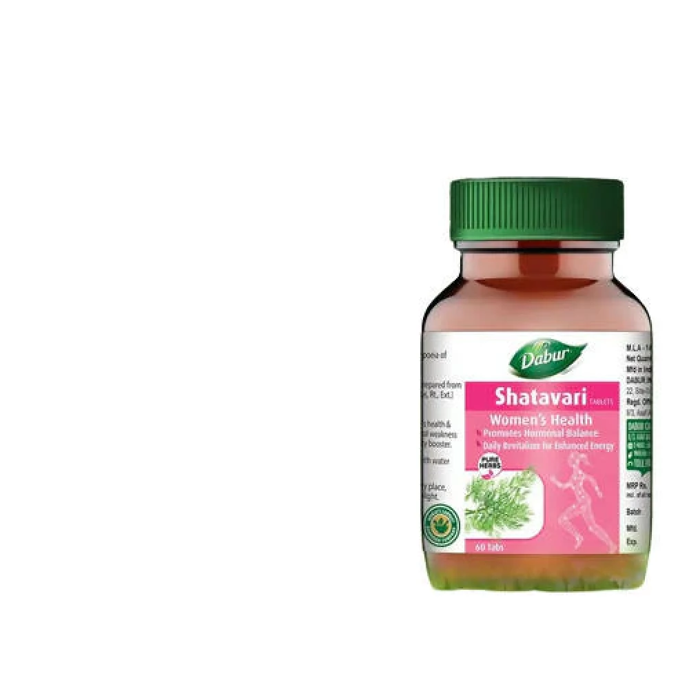 Dabur Shatavari Tablets For Women's Health, 60 Tablets-4.webp